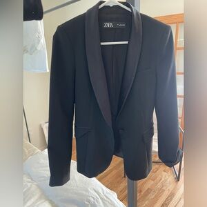 Zara black suit jacket